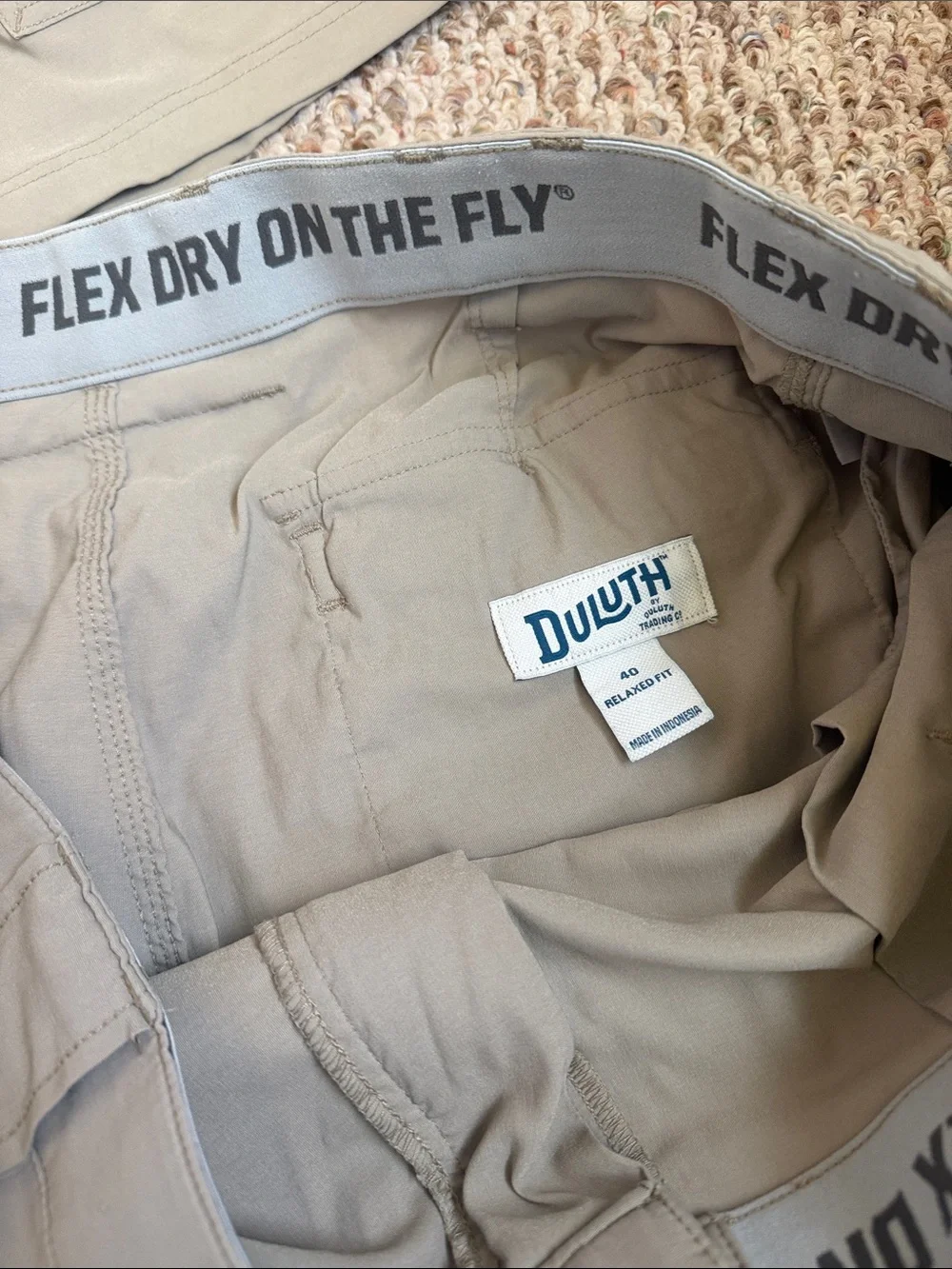 Duluth Flex Dry on the Fly Relaxed Fit Shorts 40